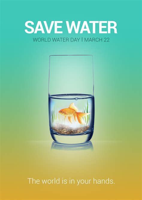 Poster Design For SAVE WATER :: Behance