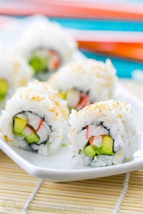 Sushi Rice and California Rolls Recipe