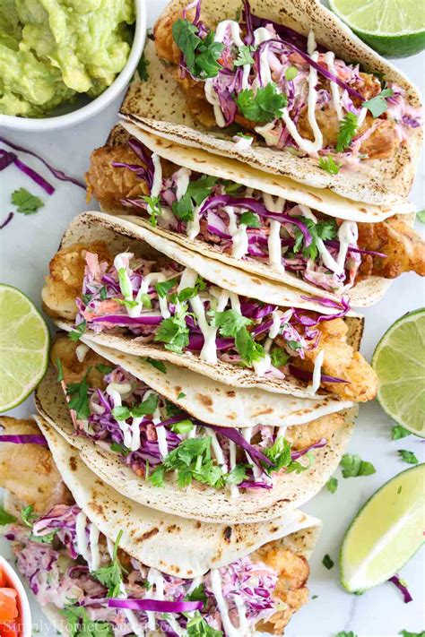 Crispy Fish Tacos (VIDEO) - Simply Home Cooked