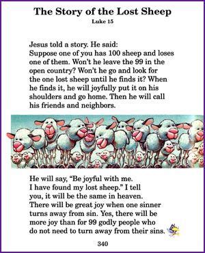 Parable Of The Lost Sheep Meaning For Kids – Kids Matttroy