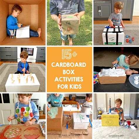 15 Cardboard Crafts for Kids - Days With Grey