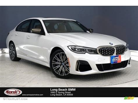 2020 Mineral White Metallic BMW 3 Series M340i Sedan #137531222 Photo ...