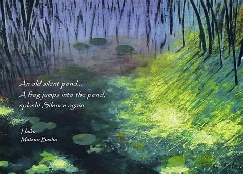 An Old Silent Pond Painting by Nigel Radcliffe