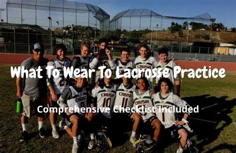 What To Wear To Lacrosse Practice (Checklist Included) - Lacrosse Pal