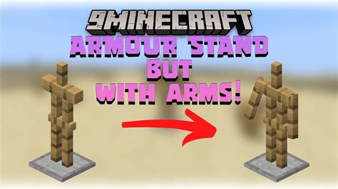 how to make a armor stand have arms in 1.19.2 - YouTube