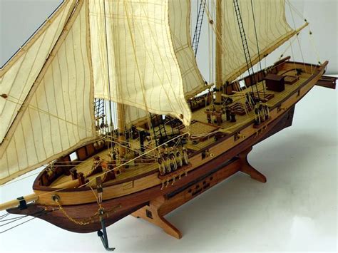 How to make a wooden sailboat model ~ Dyak