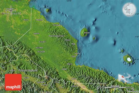 Satellite Map of Madang