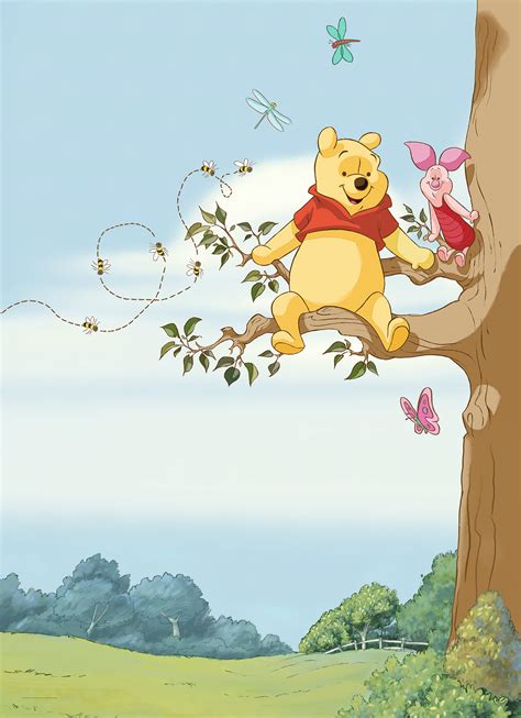 Photomurals | Photomural on paper "Winnie the Pooh Tree" by Komar®