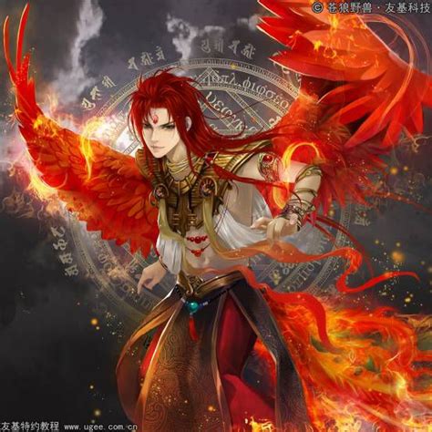 Mage phoenix fenix | Arte hermoso de fantasía, Arte fantasía, Arte de ...