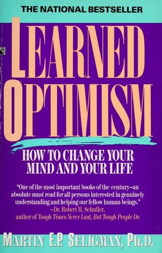 Learned optimism by Martin Elias Pete Seligman | Open Library