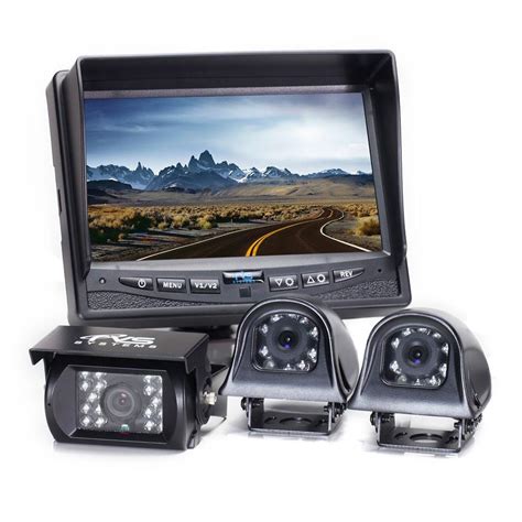 Rear View Safety Backup Camera System with Side Cameras | Overton's