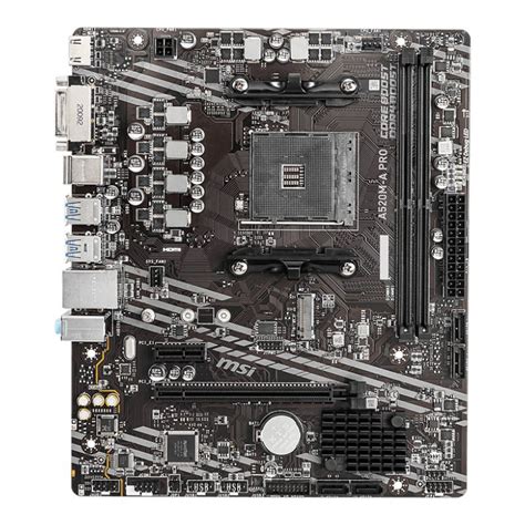 MSI A520M-A PRO Micro-ATX Motherboard | Shop Today. Get it Tomorrow ...