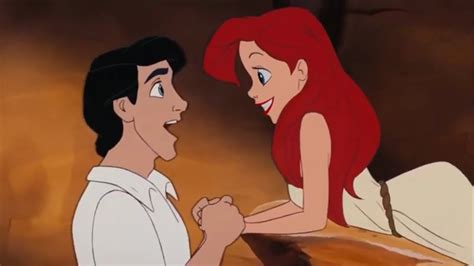 The Little Mermaid | Prince Eric Meets Ariel for the First Time - YouTube