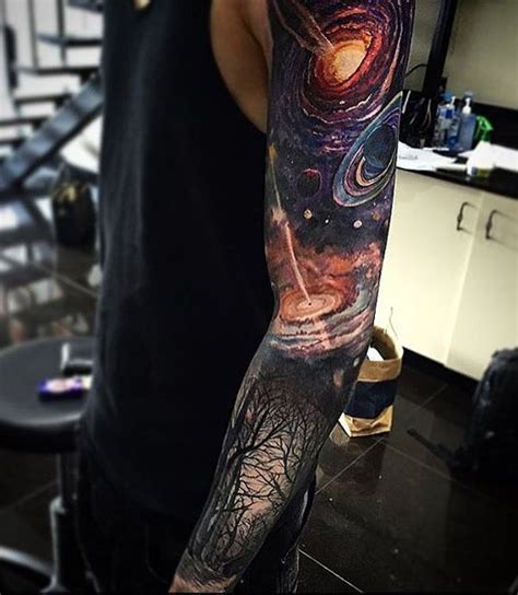 40 Space Tattoo Ideas | Art and Design