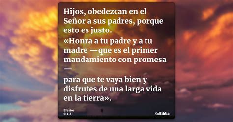 Efesios 6:1-3 - Biblia