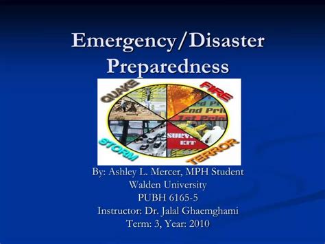 PPT - Emergency/Disaster Preparedness PowerPoint Presentation, free ...