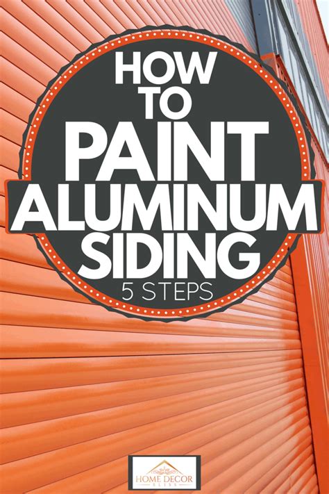 How To Paint Aluminum Siding [5 Steps]