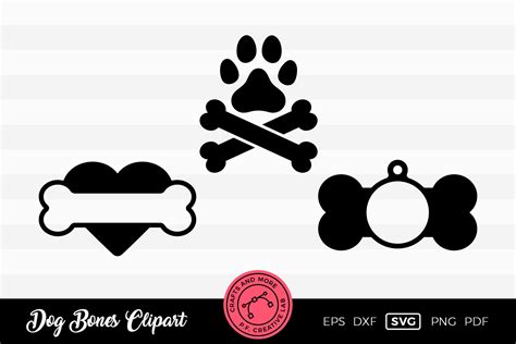 Dog Bone SVG Monogram Designs Graphic by DTCreativeLab · Creative Fabrica