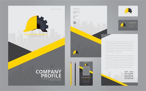 Company Profile Design Templates, Vector Company, Profile Logo ...