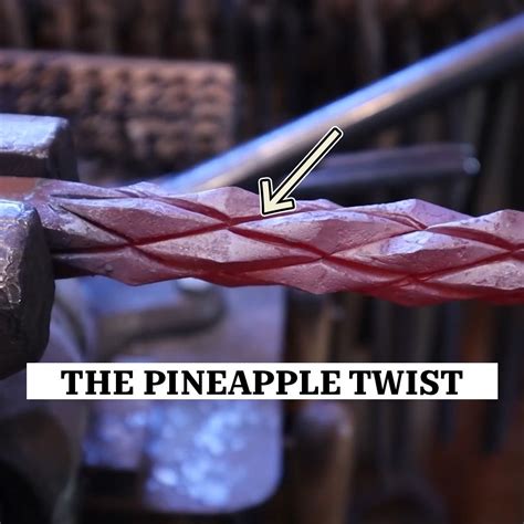 Black Bear Forge - Ornamental Blacksmithing: How to Do the Pineapple ...