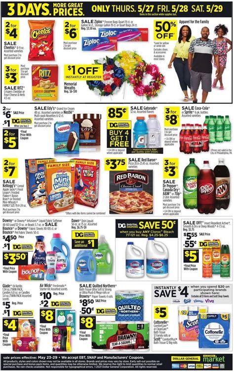 Dollar General Weekly Ad May 23 – May 29, 2021