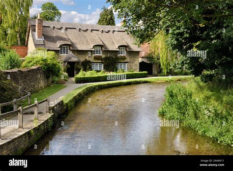 Beck Isle museum thatched roof cottage on the Thornton Beck stream in ...