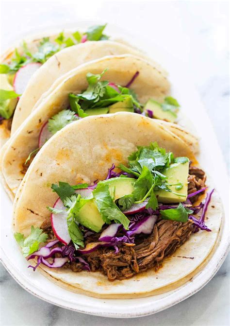 Slow Cooker Mexican Pulled Pork Tacos Recipe