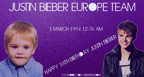 Happy 18th Birthday Justin Bieber - One Direction Photo (29429150) - Fanpop