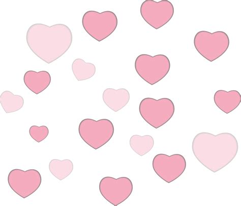 heart Background Design cut out 11016197 PNG