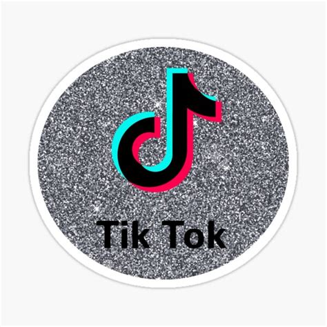 Tik Tok Logo Stickers | Redbubble