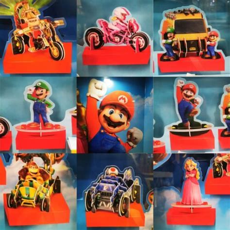 McDonalds Happy Meal Toy UK 2023 Super Mario 3D Self Build Toys ...