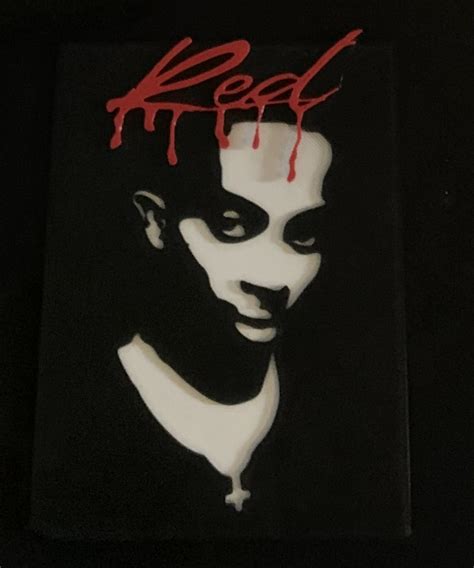 3D printed Whole Lotta Red Album art by Playboi Carti • made with Ender ...