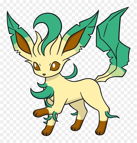 Leafeon Global Link Artwork - Pokemon Leafeon, HD Png Download ...