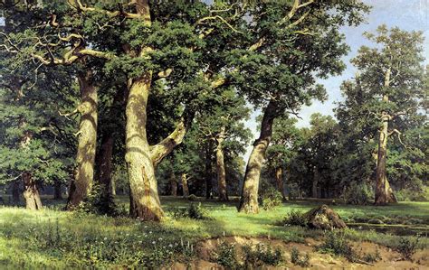 Ivan Shishkin Ива́н Ива́нович Ши́шкин Oak Grove - Ivan Shishkin ...