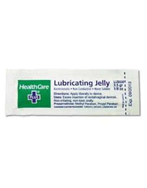 Lubricating Jelly, Sterile 3gm. 12/pk - Unified Fire Authority