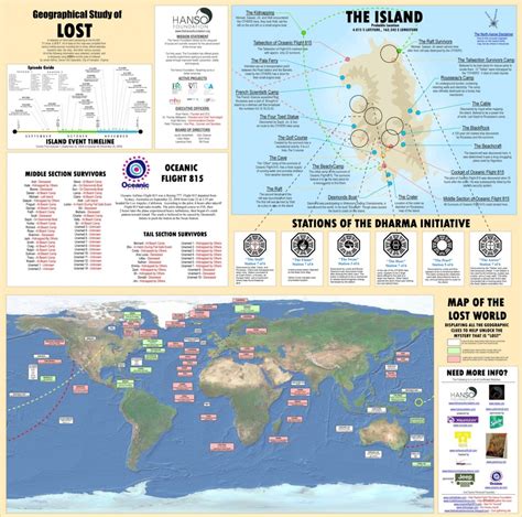 Cartographer Creates Full Map Of LOST Island | Bit Rebels