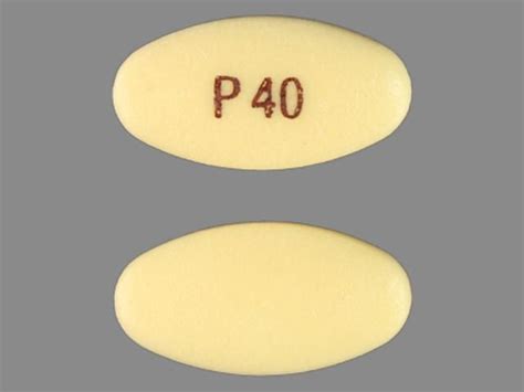 OVAL YELLOW p 40 Images - Pantoprazole Sodium - pantoprazole sodium ...