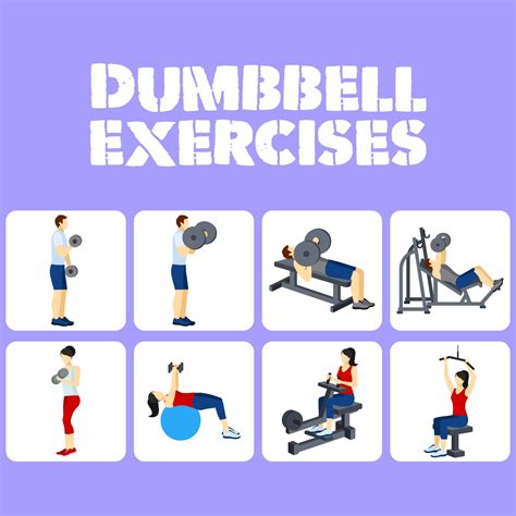 8 Best Images of Free Printable Dumbbell Workout Poster - Dumbbell ...