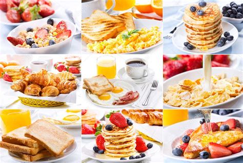 Breakfast collage — Stock Photo © Nitrub #10351126