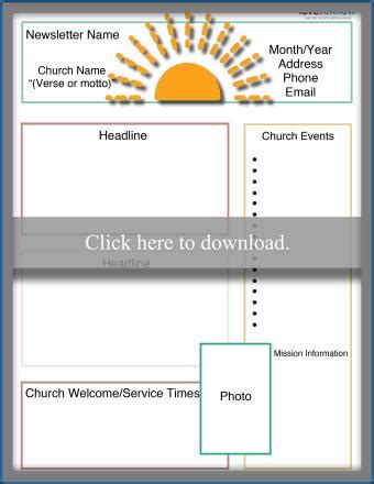 Free Printable Church Newsletter Templates | LoveToKnow