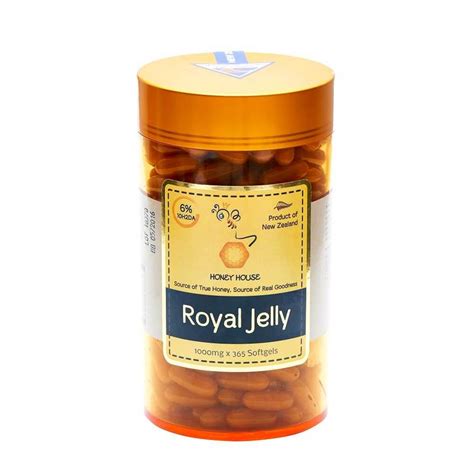 HONEY HOUSE, HH ~ Royal Jelly Capsule 1000mg (365caps) | Watsons Singapore