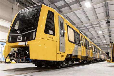 New Tyne & Wear Metro train completes first test runs to South Shields