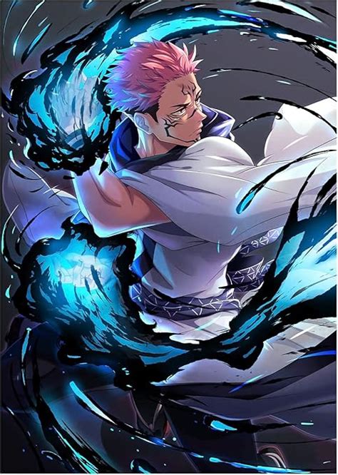 Generisch Jujutsu Kaisen Anime Poster Ryomen Sukuna Cursed Spirit | A3 ...