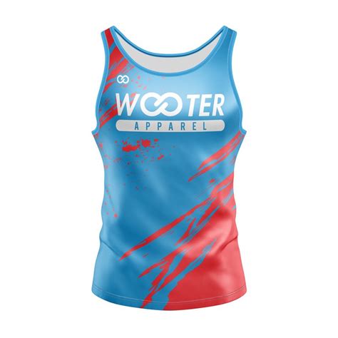 Custom Sublimated Tank Tops | Design Your Unique Tank Tops | Wooter Apparel