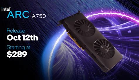 Intel’s Arc A770 Gets $329 Price Tag and October Release Date