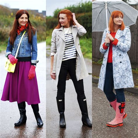 7 Colourful and Classic Rainy Day Outfits From the Archives | Not ...