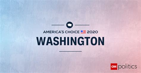 Washington Election Results and Maps 2020