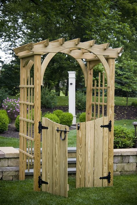 Outdoor Lighting & Exterior Light Fixtures: Cedar Garden Gate Designs