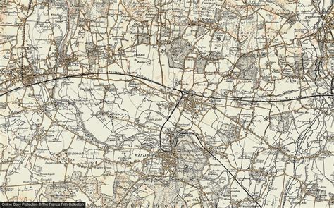 Historic Ordnance Survey Map of Slough, 1897-1909