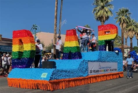 San Francisco Dykes on Bikes Lead Greater Palm Springs Pride Parade